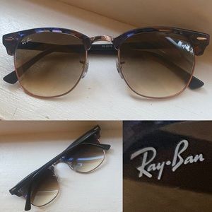 Ray-Ban Clubmaster Fleck Sunglasses